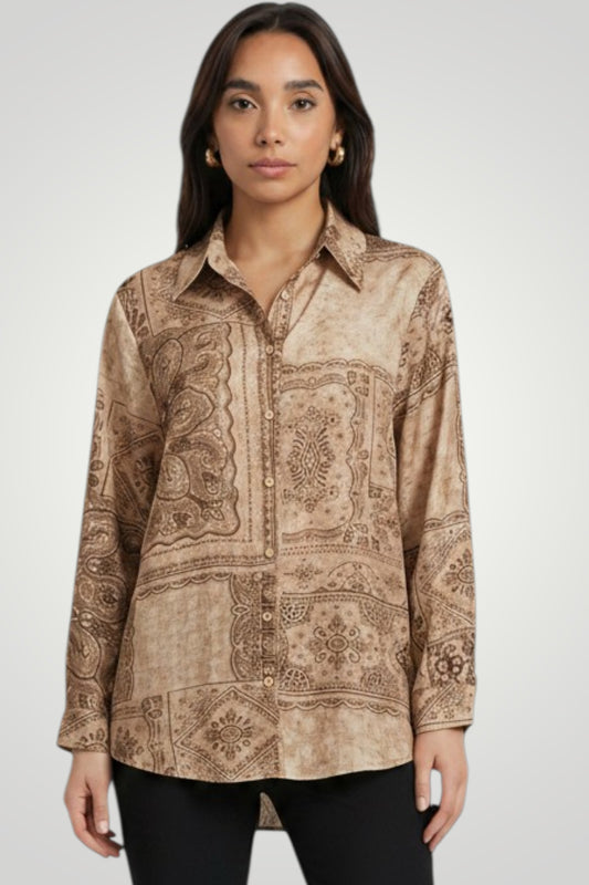 Nomad Mosaic Shirt (Jason WU)