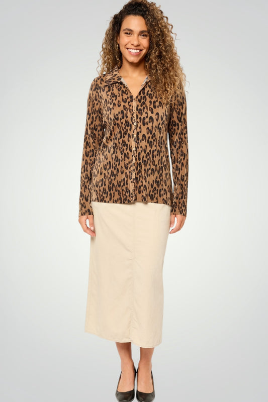 Savanna Leopard Shirt (Cyrus)