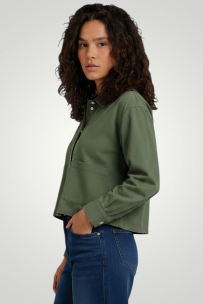 Terra Soft Linen Pocket Shirt