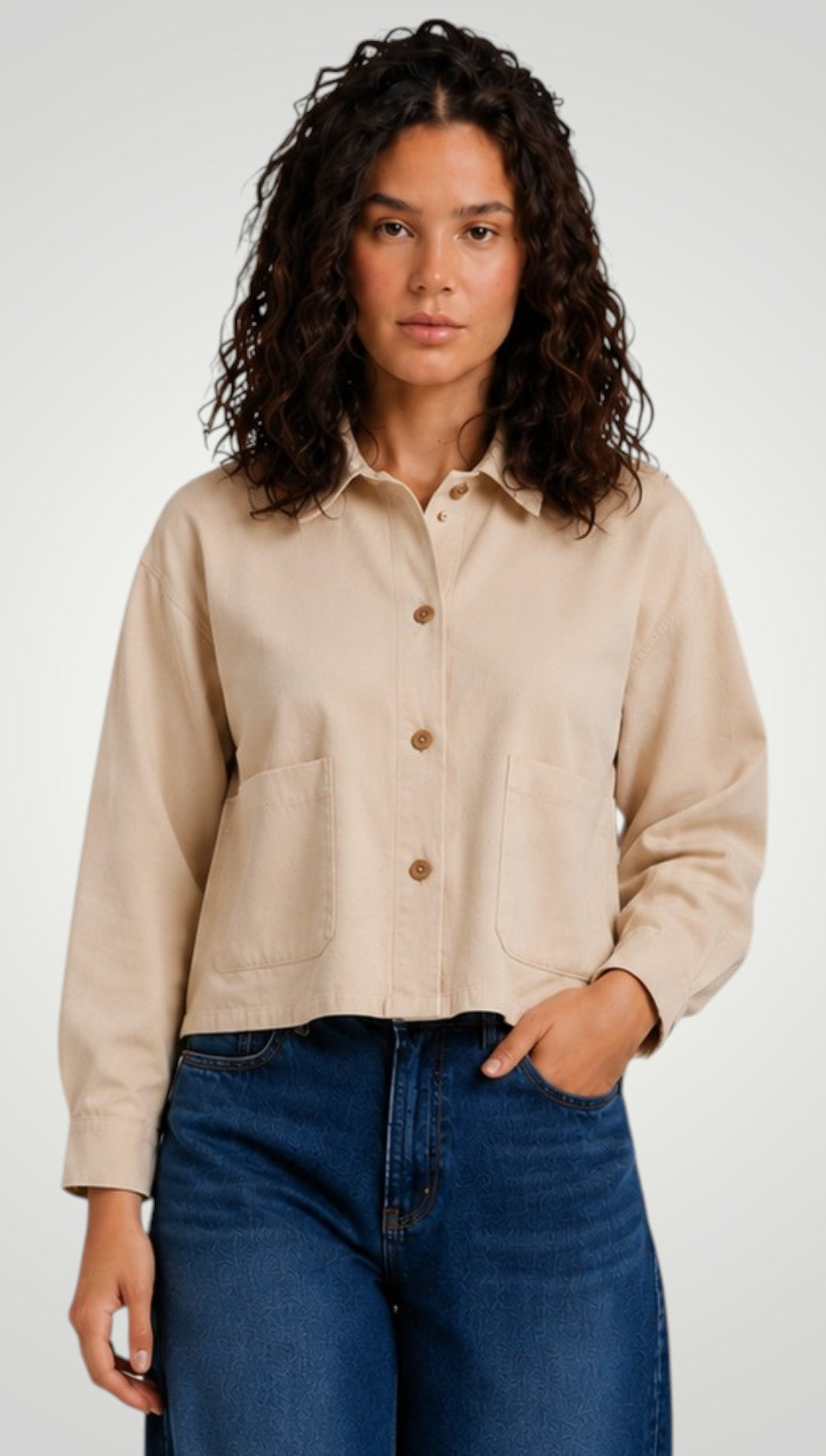 Terra Soft Linen Pocket Shirt