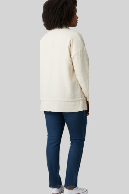 Essential Linen Drawstring Jacket