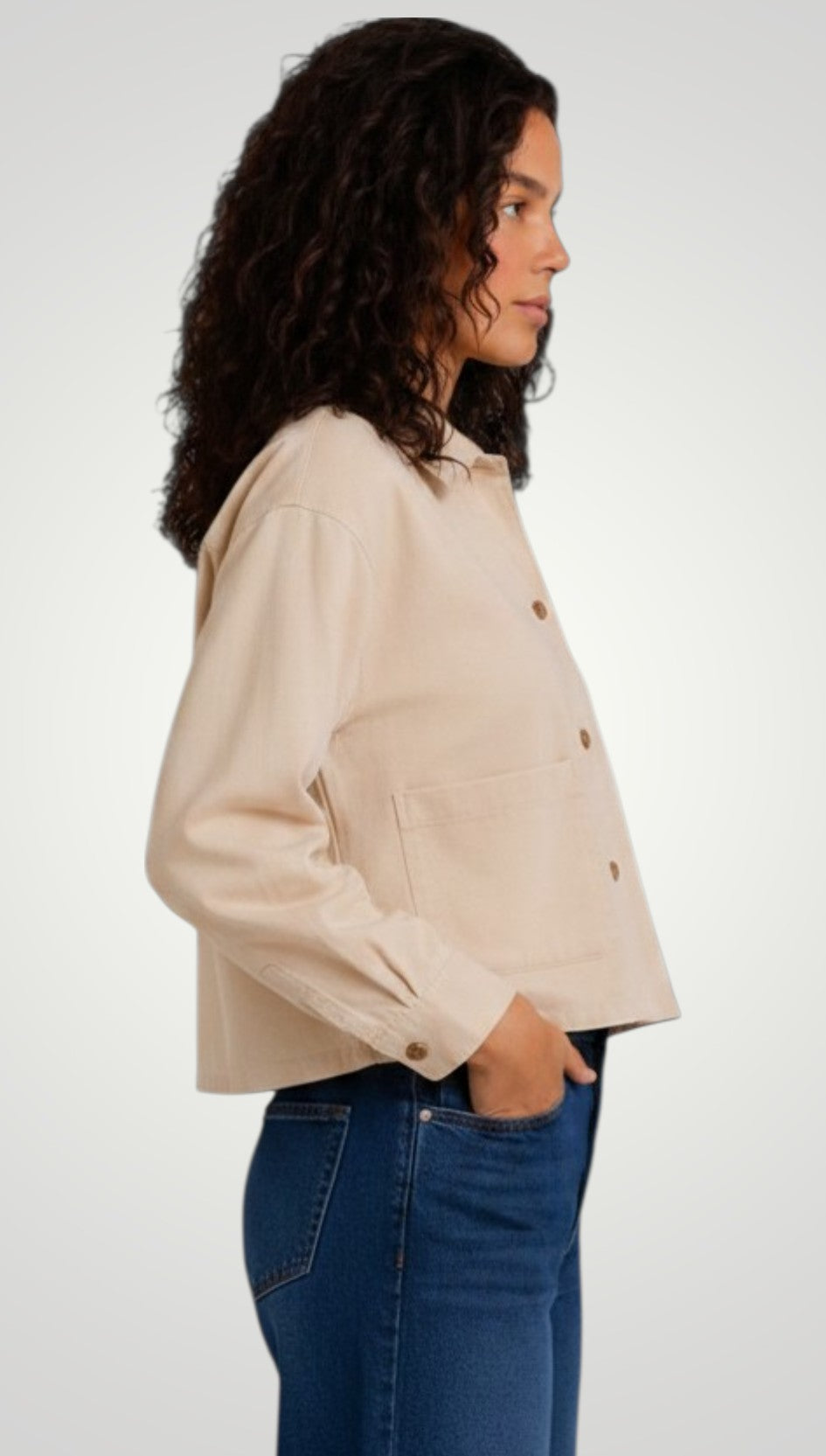 Terra Soft Linen Pocket Shirt