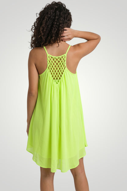 Lime Glow Dress