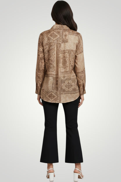 Nomad Mosaic Shirt (Jason WU)