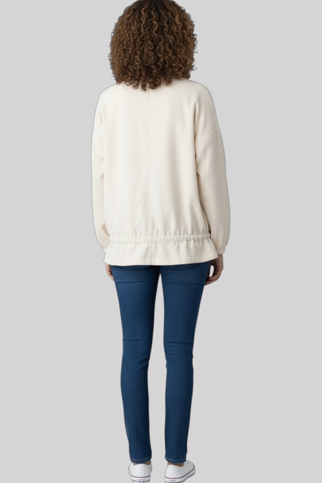 Essential Linen Drawstring Jacket