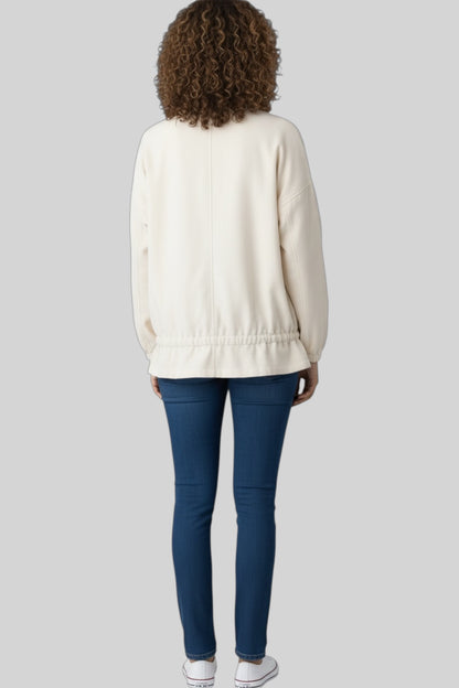 Essential Linen Drawstring Jacket