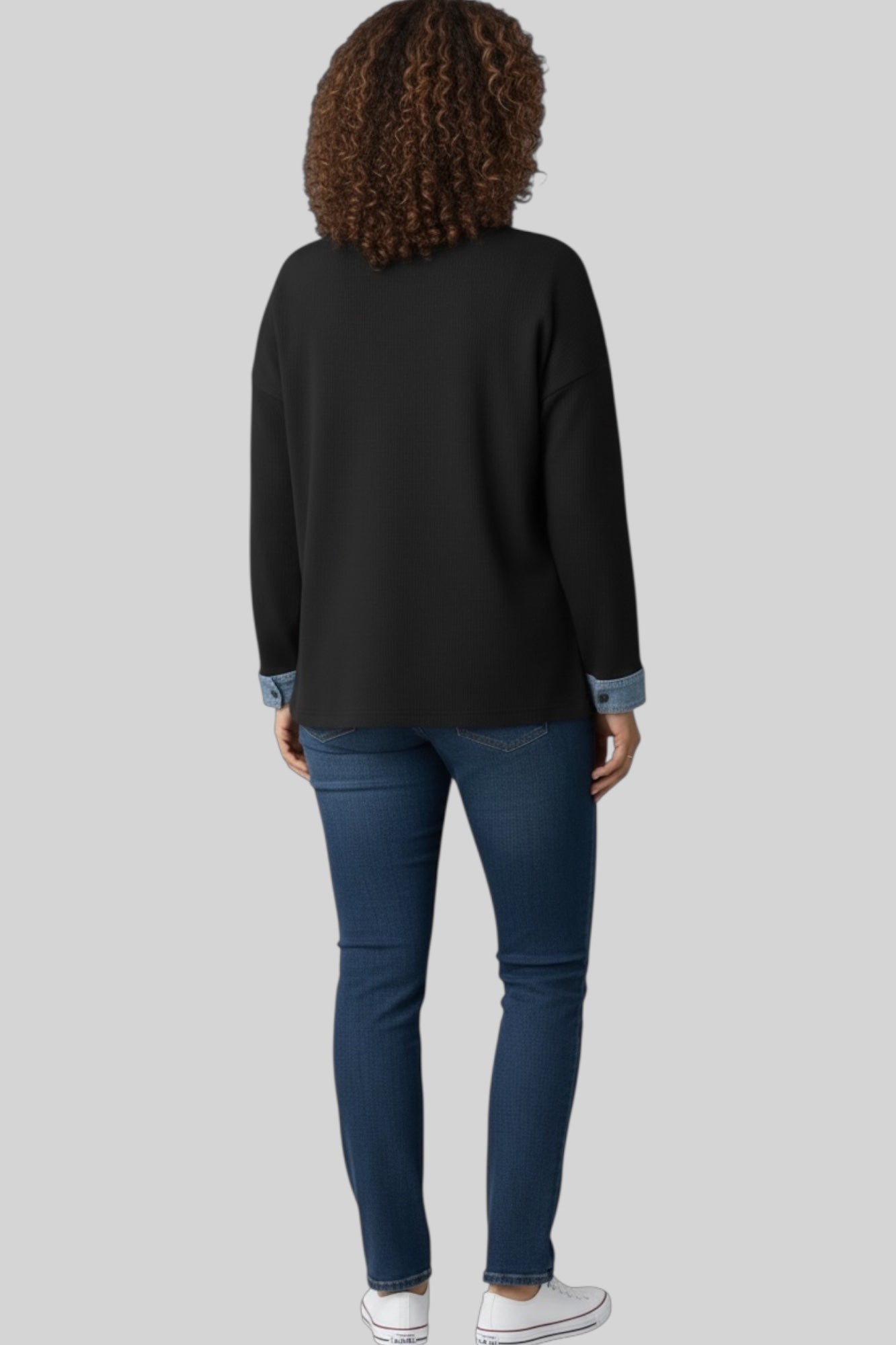 Luna Contrast Collar Shirt
