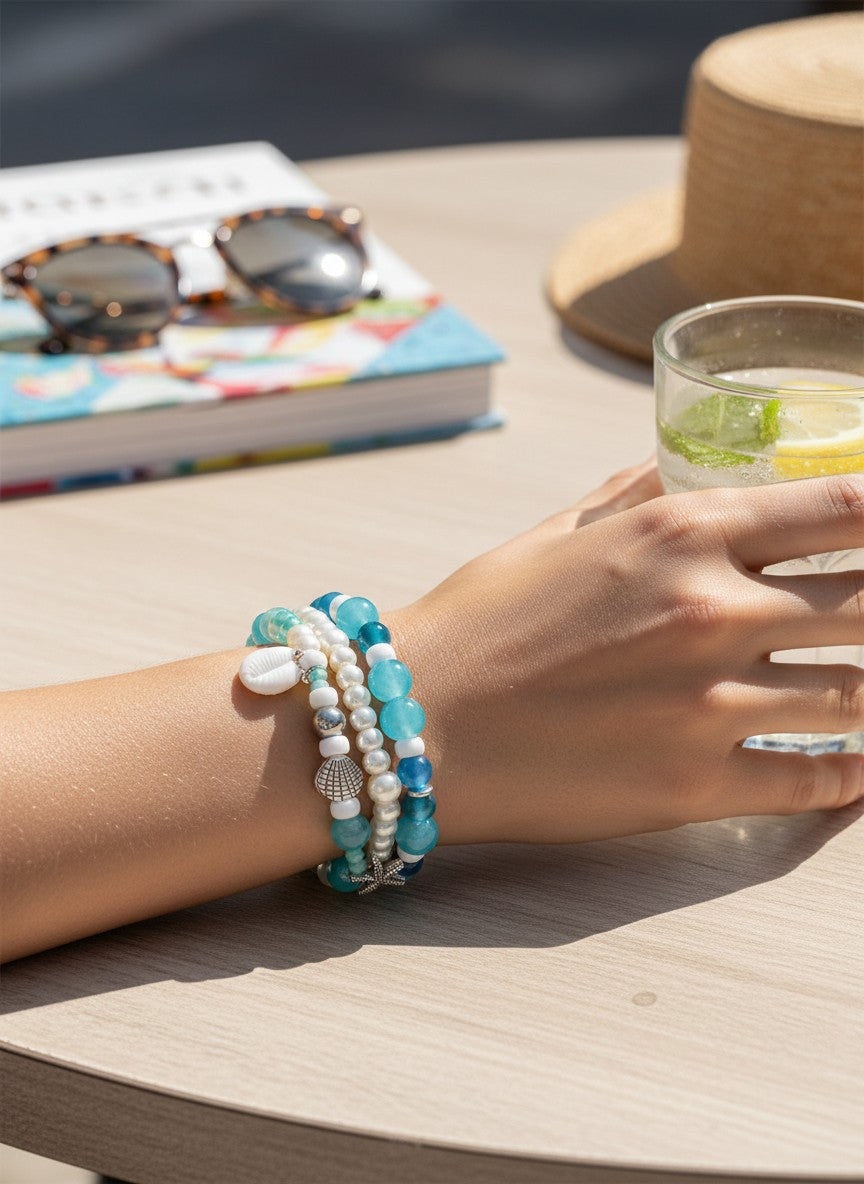 Coralia Bracelet Set
