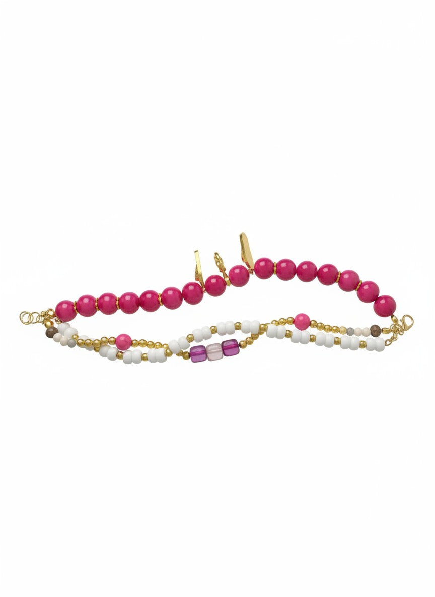 Aura Beaded Bracelet Set