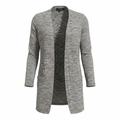 Heather Longline Knit Jacket